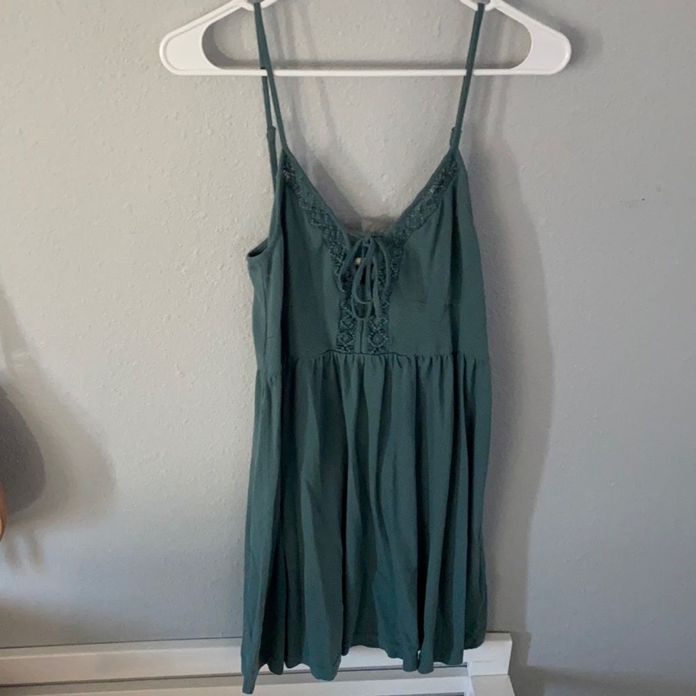 Roxy Teal Mini Dress - Medium